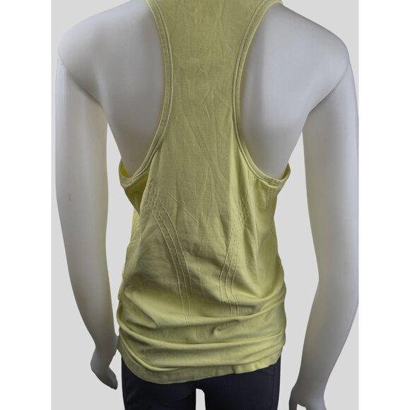 Athleta Women's Speedlight Yellow Racerback Tank Top 150988372  Size L - Picture 3 of 4